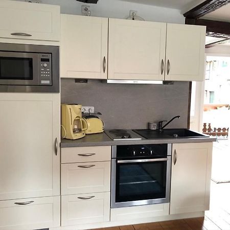 Mittelalterdomizil 1 Apartment เควดลินบวร์ก ภายนอก รูปภาพ