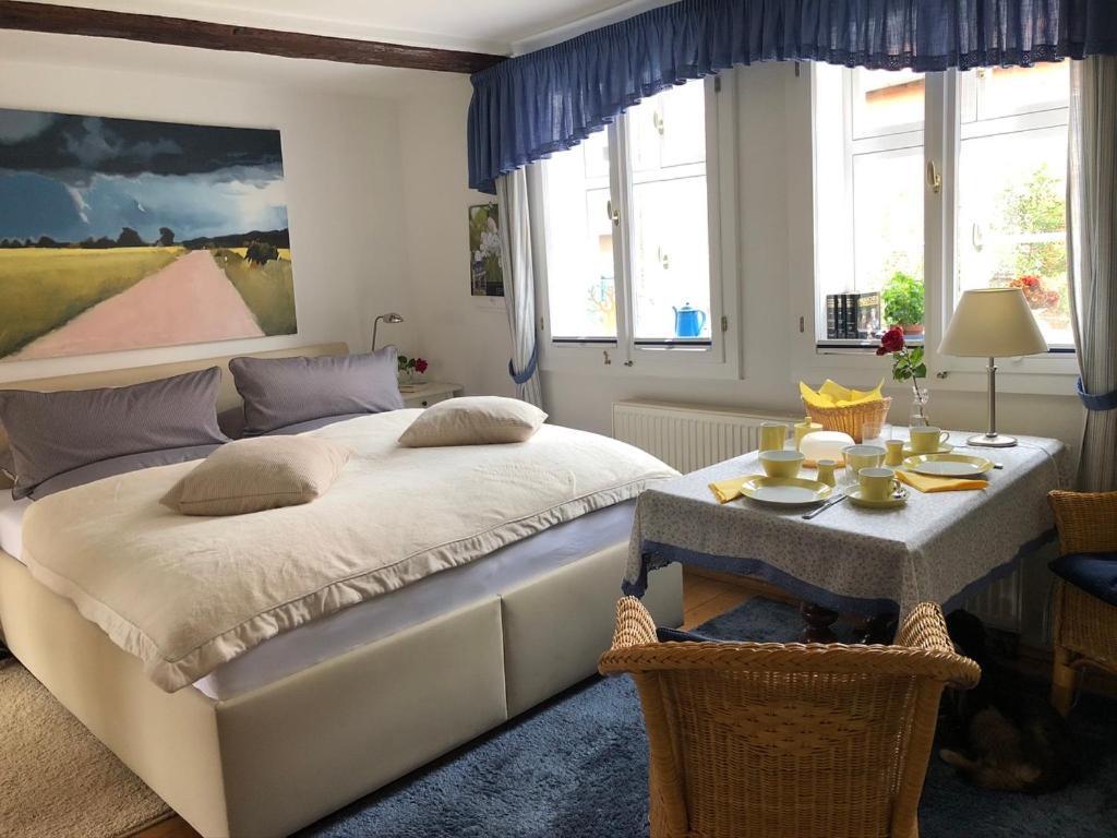 Mittelalterdomizil 1 Apartment เควดลินบวร์ก ภายนอก รูปภาพ